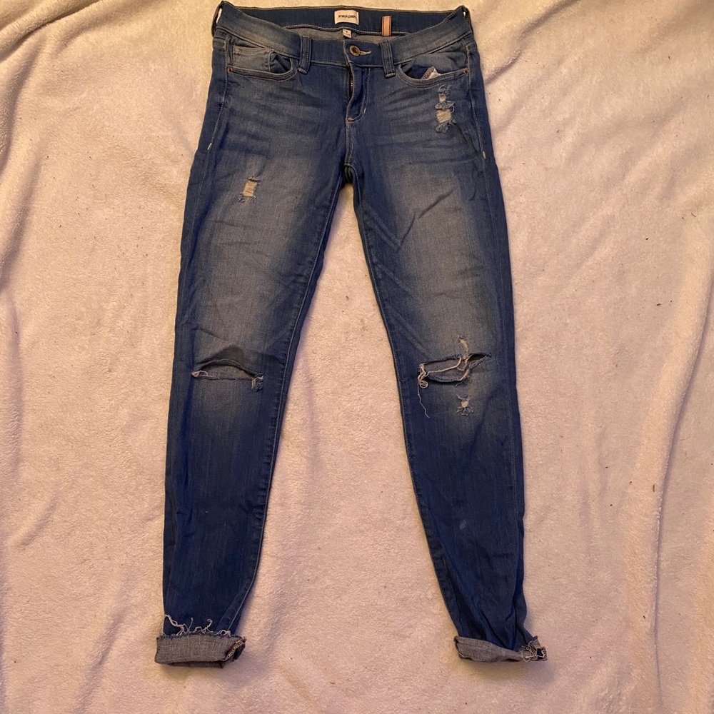 Medium wash jeans